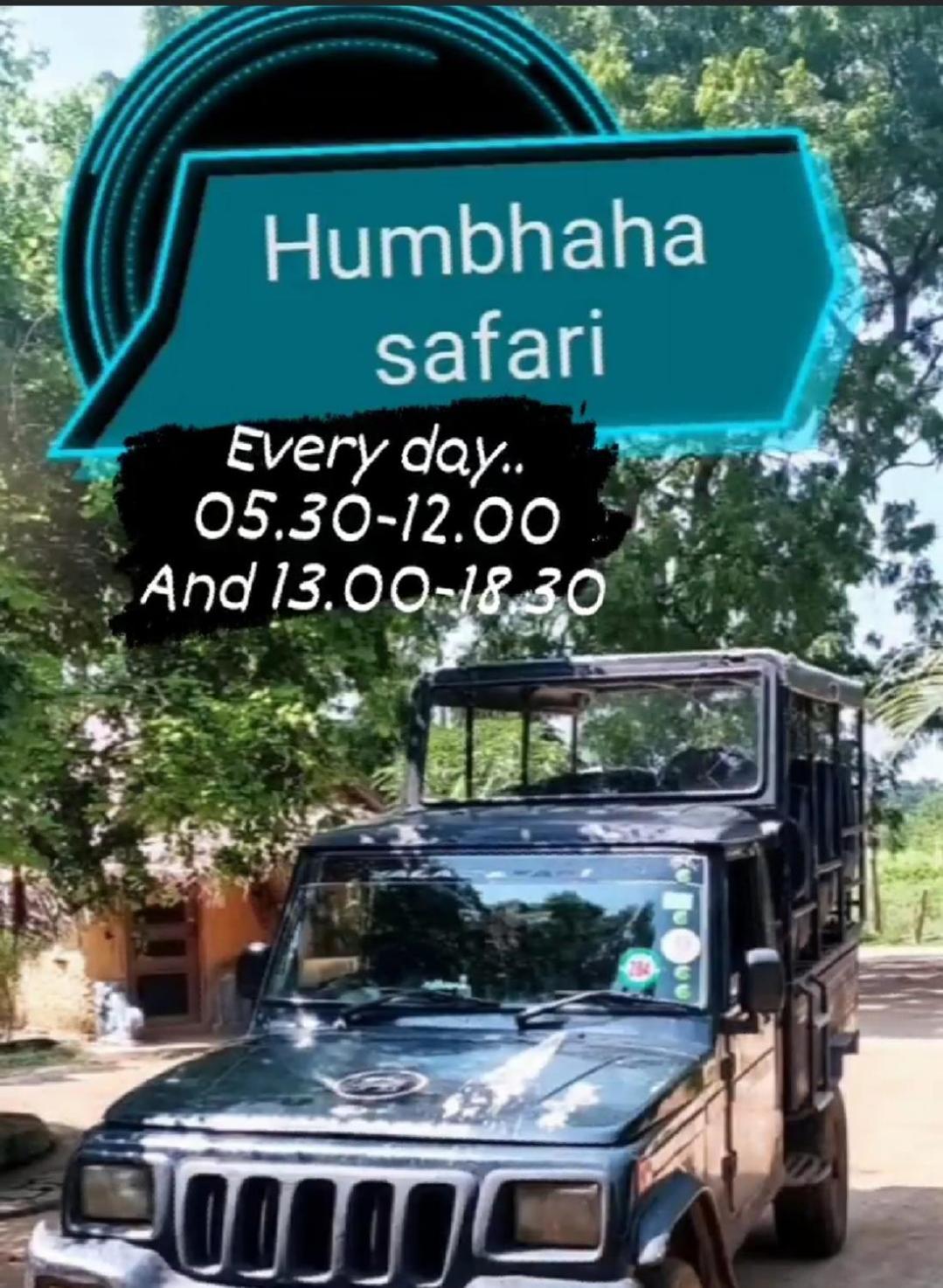 Humbhaha Jungle Yala Nature Eco Resort Kataragama Buitenkant foto